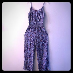 Floral jumpsuit